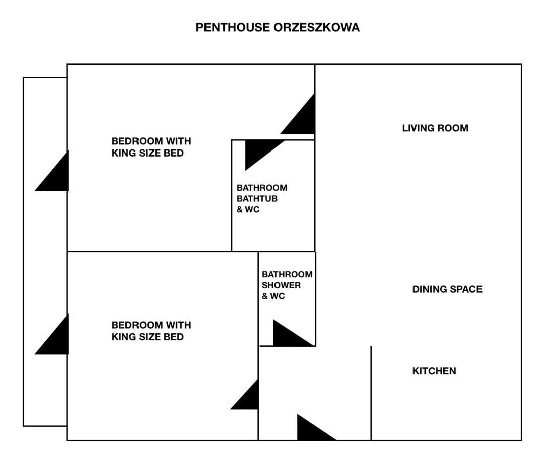 Penthouse Orzeszkowa - Loftaffair Apartment Krakow Luaran gambar